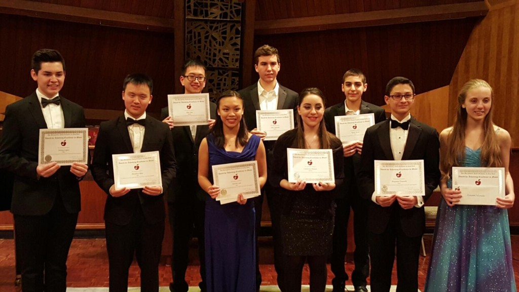 2016 MYO Concerto and Vocal Competition Finalists 1.27.2016