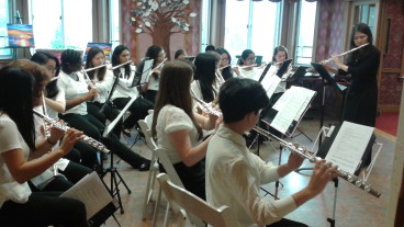 Flute Choir at The Bristal