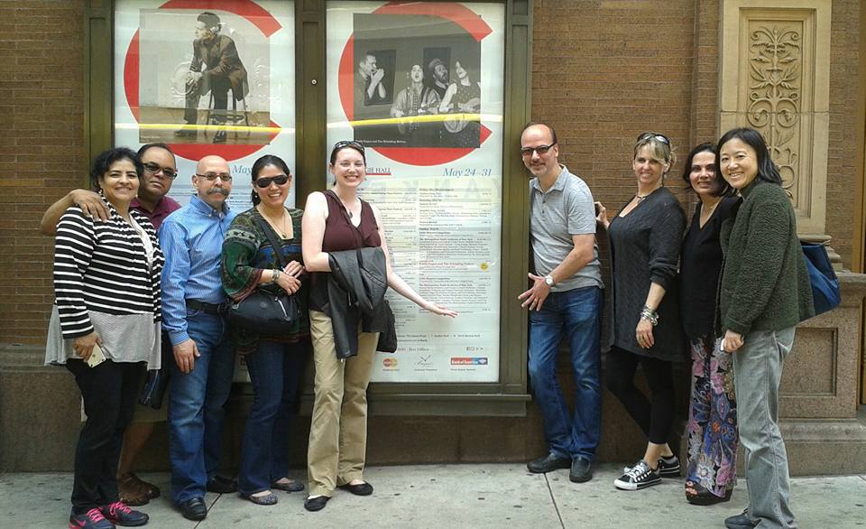 MYO Volunteer and Staff at Carnegie Hall