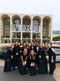 Nassau Chamber Chorale performs at David Geffen Hall with DCINY the music of Ola Gjeilo conducted by James Meaders