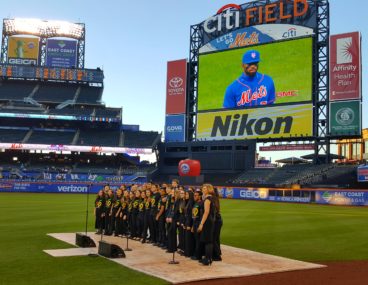 Nassau Symphonic Choir at the Mets, April 6, 2017