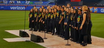 Nassau Symphonic Choir at the Mets, April 6, 2017