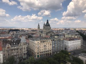 Shot from the top of the Budapest Eye