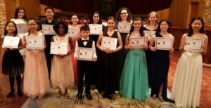 2018 MYO Concerto and Vocal Competition Winners