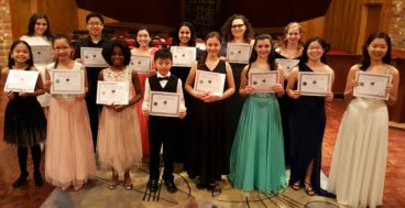 MYO 2018 Concerto and Vocal Competition Finalists Concert