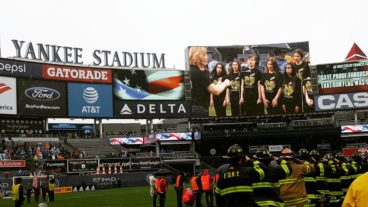 Nassau Concert and Symphonic Choirs Perform the National Anthem at Yankee Stadium for the New York City Football Club