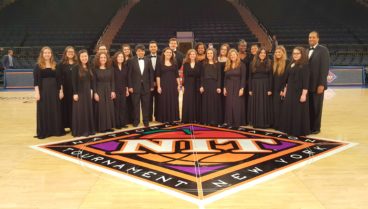 Nassau Chamber Chorale performs at Madison Square Garden