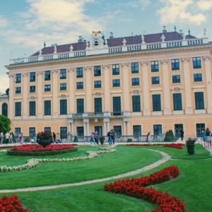 Picture of the Belvedere Palace in Vienna